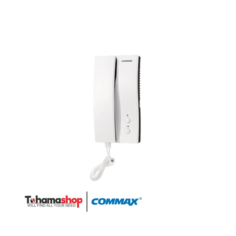 سماعة انتركم صوتي كوماكس 2 زر لفتح الباب ونداء الحارس