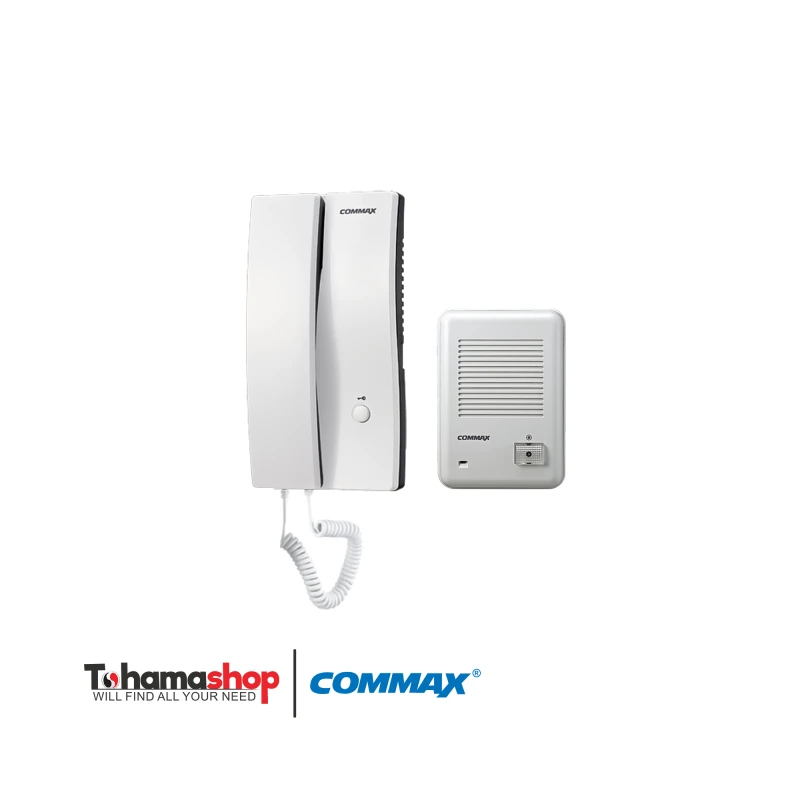 نظام انتركم صوتي بلاستيك كوماكس 1 شقة مع 1 سماعه