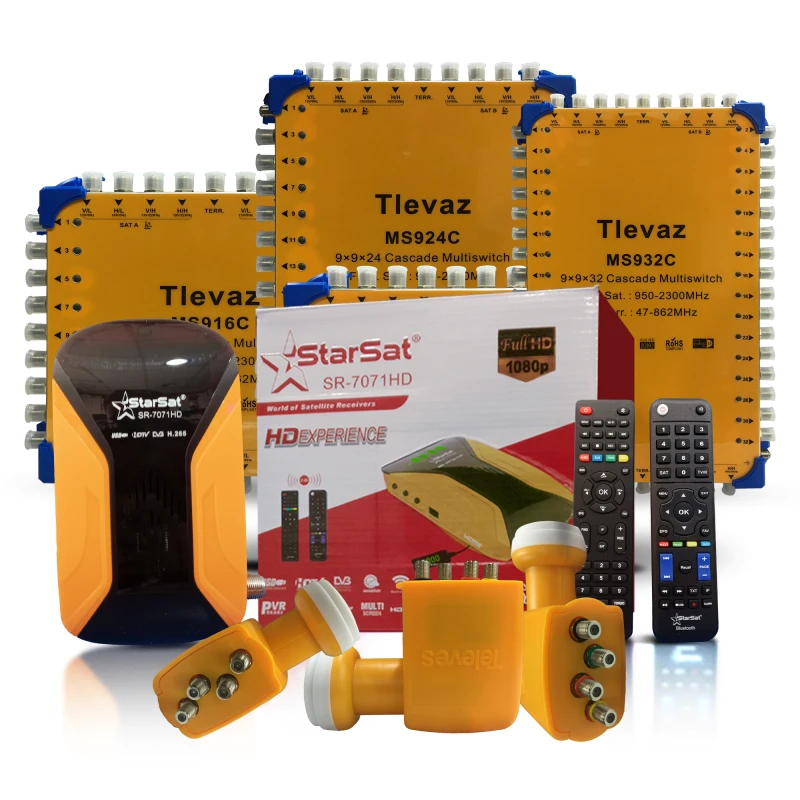 أنظمة الستلايت المركزية والمنزلية